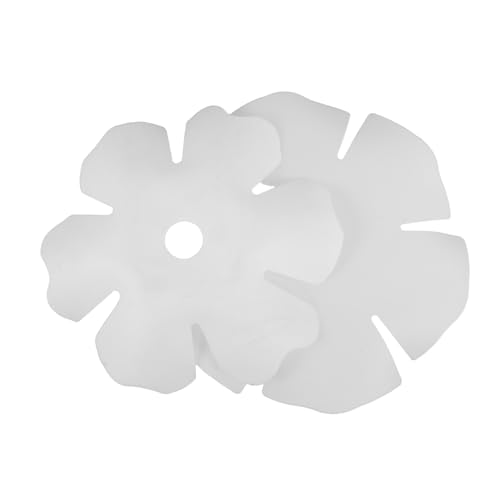 KONTONTY 2 Stück Teiliges Weißes Blumenlampenschirm Stabilem Kunststoff Dekorative Pendelleuchte Weiches Umgebungslicht Einfache Montage für Schlafzimmer und Esszimmer KONTONTY 2 Stück Teiliges Weißes Blumenlampenschirm Stabilem Kunststoff Dekorative Pendelleuchte Weiches Umgebungslicht Einfache Montage für Schlafzimmer und Esszimmer von KONTONTY