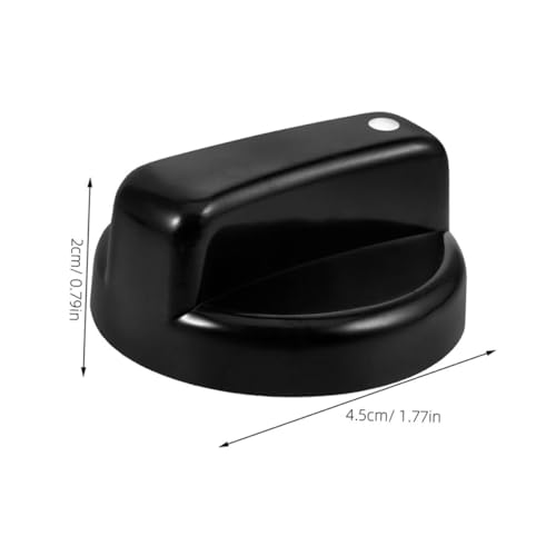 KONTONTY 2 Stück Universelle Gasherd Drehknöpfe Kunststoff Ersatz Gasherd Regler für Präzise Flammenkontrolle Einfache Installation Langlebig Passend für Herdtypen von KONTONTY