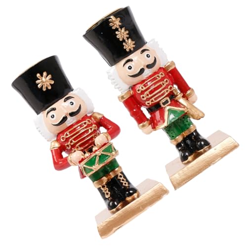 KONTONTY 2 Stück Weihnachtskerzenhalter: Vintage-kerzenständer, figur, Tischdekoration Für Den, Rustikale Weihnachtsdekoration Für Esstisch Und Kamin KONTONTY 2 Stück Weihnachtskerzenhalter: Vintage-kerzenständer, figur, Tischdekoration Für Den, Rustikale Weihnachtsdekoration Für Esstisch Und Kamin von KONTONTY