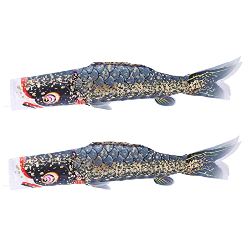 KONTONTY 2stücke Japanische Karpfenwindsäcke Dekorative Hängende Flaggen Für Garten Außenbereich Stilvolle Außen-dekoration Für Zuhause Und Garten KONTONTY 2stücke Japanische Karpfenwindsäcke Dekorative Hängende Flaggen Für Garten Außenbereich Stilvolle Außen-dekoration Für Zuhause Und Garten von KONTONTY