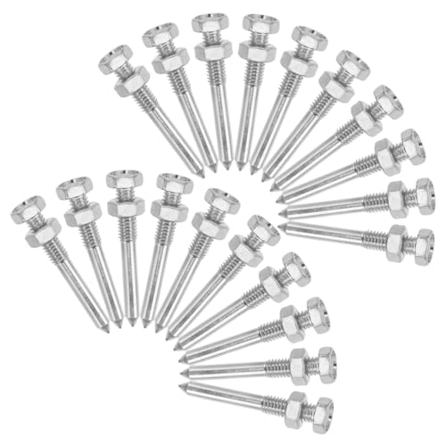 KONTONTY 20 Stück Rasenlüfter Metallspikes Aerator Schuhe Zubehör für Effektive Bodenbelüftung Langlebig und Vielseitig Einsetzbar Verschiedenen Rasenarten KONTONTY 20 Stück Rasenlüfter Metallspikes Aerator Schuhe Zubehör für Effektive Bodenbelüftung Langlebig und Vielseitig Einsetzbar Verschiedenen Rasenarten von KONTONTY