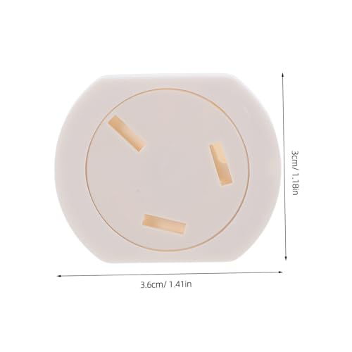 KONTONTY 20 Stück Sicherheits Steckdosenabdeckungen Babysichere Steckdosenabdeckung Kindersichere Steckdosenabdeckungen Babysichere Selbstklebende Steckdosenabdeckung Steckdosenschutz von KONTONTY