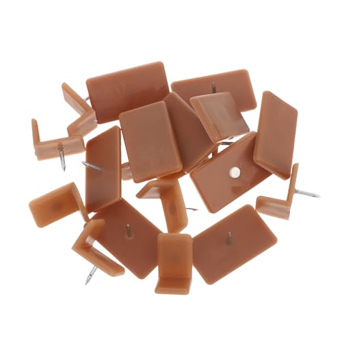 KONTONTY 20 Stück Teiliges Möbelgleiter Quadratischen Förmigen Kunststoff-schubladenführungen Tack Design Geräuscharm Stabil und Langlebig Einfache Montage für Kommoden-reparatur KONTONTY 20 Stück Teiliges Möbelgleiter Quadratischen Förmigen Kunststoff-schubladenführungen Tack Design Geräuscharm Stabil und Langlebig Einfache Montage für Kommoden-reparatur von KONTONTY