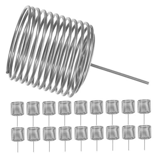 KONTONTY 20 Stück Zylindrische Pflanzennährstoffbox für Orchideen und Blumen Kontrollierte Nährstofffreisetzung Rostfrei für Innen Außengartenpflege KONTONTY 20 Stück Zylindrische Pflanzennährstoffbox für Orchideen und Blumen Kontrollierte Nährstofffreisetzung Rostfrei für Innen Außengartenpflege von KONTONTY