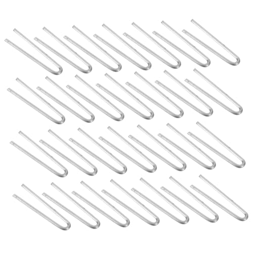 KONTONTY 200 Stück U-förmige Hochtemperatur-draht-Haken für Keramikbrennen Langlebige Werkzeuge Vielseitige für Schmuck Dekorationsherstellung KONTONTY 200 Stück U-förmige Hochtemperatur-draht-Haken für Keramikbrennen Langlebige Werkzeuge Vielseitige für Schmuck Dekorationsherstellung von KONTONTY