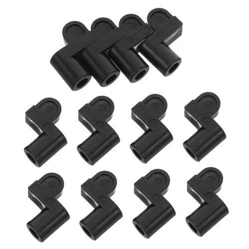 KONTONTY 24 Stück Fliegengitter Schnallen Fliegengitter Fenster Installationsschnalle Clips Für Glasfenster Befestigungsclip Türclips Feste von KONTONTY