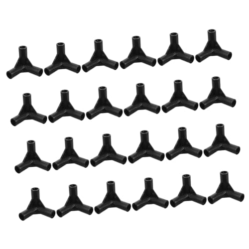 KONTONTY 24stücke Zeltverbinder Kanülenverbinder Ersatzteile Für Pavillon Und Gewächshauszubehör Robust Und Flexibel Für DIY Zeltkonstruktionen Geringes Gewicht Und Einfache Installation von KONTONTY