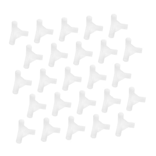 KONTONTY 25 Stück Teiliges Pavillon Zeltverbinder Kunststoff Dreiweg verbindungsstücke Weiß Verstärkte Outdoor Ersatzteile für Stabile Zeltgestelle für Camping und Sonnenschutz KONTONTY 25 Stück Teiliges Pavillon Zeltverbinder Kunststoff Dreiweg verbindungsstücke Weiß Verstärkte Outdoor Ersatzteile für Stabile Zeltgestelle für Camping und Sonnenschutz von KONTONTY