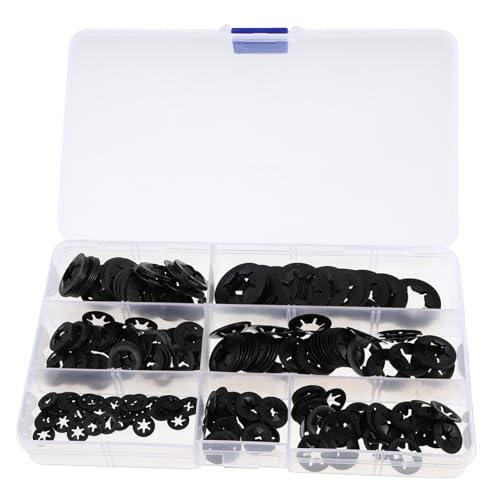 KONTONTY 280 Stück Teiliges Sortiment Verzinkter Innenzahn sicherungsscheiben aus Edelstahl Schnelle Montage Rostfrei Selbstsichernd für Schrauben und Muttern Langlebige Klemmringe für KONTONTY 280 Stück Teiliges Sortiment Verzinkter Innenzahn sicherungsscheiben aus Edelstahl Schnelle Montage Rostfrei Selbstsichernd für Schrauben und Muttern Langlebige Klemmringe für von KONTONTY