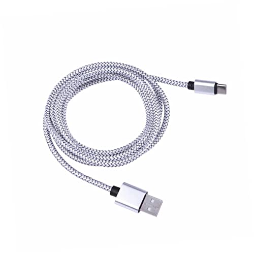 KONTONTY 2M Geflochtenes USB Type C Kabel Für Schnelles Laden Und Datenübertragung 2A Schnellladekabel Kompatibel Mit /S8 Plus/Note 8/P9/Honor/Und Mehr KONTONTY 2M Geflochtenes USB Type C Kabel Für Schnelles Laden Und Datenübertragung 2A Schnellladekabel Kompatibel Mit /S8 Plus/Note 8/P9/Honor/Und Mehr von KONTONTY