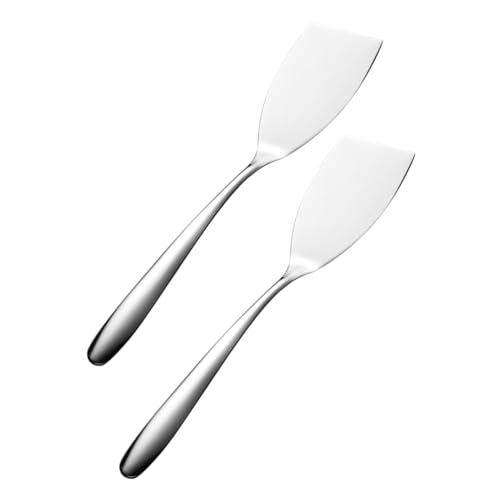 KONTONTY 2stücke Edelstahl Steakspatel Braten Wender Mehrzweck Kochen Für Braten Küche Werkzeug Aus Edelstahl KONTONTY 2stücke Edelstahl Steakspatel Braten Wender Mehrzweck Kochen Für Braten Küche Werkzeug Aus Edelstahl von KONTONTY