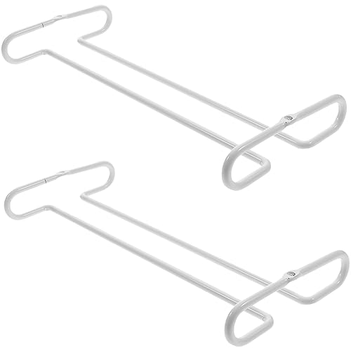 KONTONTY 2stücke Hängender Weinglas-Halter Aus Umgedrehtes Design Für Gläser Platzsparendes Lagerregal Für Küche Und Bar Einfache Installation Saubere Aufbewahrung KONTONTY 2stücke Hängender Weinglas-Halter Aus Umgedrehtes Design Für Gläser Platzsparendes Lagerregal Für Küche Und Bar Einfache Installation Saubere Aufbewahrung von KONTONTY