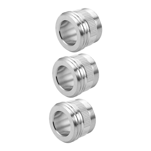 KONTONTY 3 Sätze Teiliges Wasserhahn adapter Präzisionsdichtung gegen Leckage Universalanschluss für Verschiedene Schlauch Wasserhahngrößen Einfache DIY installation für Gartenbewässerung KONTONTY 3 Sätze Teiliges Wasserhahn adapter Präzisionsdichtung gegen Leckage Universalanschluss für Verschiedene Schlauch Wasserhahngrößen Einfache DIY installation für Gartenbewässerung von KONTONTY