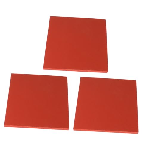 KONTONTY 3 Stück Gummipad Heat Press Matte Hitzebeständig Stoßdämpfend Langlebig für Transferpressen Basteln DIY Heat Transfer Craft KONTONTY 3 Stück Gummipad Heat Press Matte Hitzebeständig Stoßdämpfend Langlebig für Transferpressen Basteln DIY Heat Transfer Craft von KONTONTY