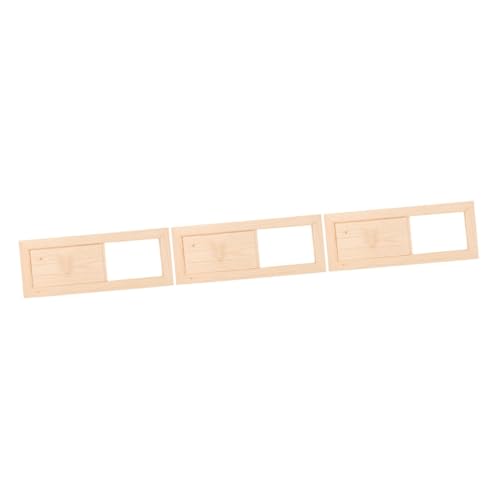 KONTONTY 3 Stück Sauna Lüftungsgitter Hochwertiges Belüftungspanel für Sauna und Dampfbäder zu Installieren Robust und Langlebig für Luftzirkulation Jedem von KONTONTY