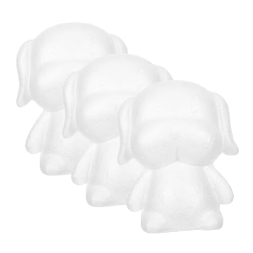 KONTONTY 3stücke Weißes Schaumstoff-tierformen Zum Bemalen DIY-schaumblöcke Für Blumenarrangement Partydeko Bastelschaumstoffwelpe Schaumstoffkunstprojekte KONTONTY 3stücke Weißes Schaumstoff-tierformen Zum Bemalen DIY-schaumblöcke Für Blumenarrangement Partydeko Bastelschaumstoffwelpe Schaumstoffkunstprojekte von KONTONTY