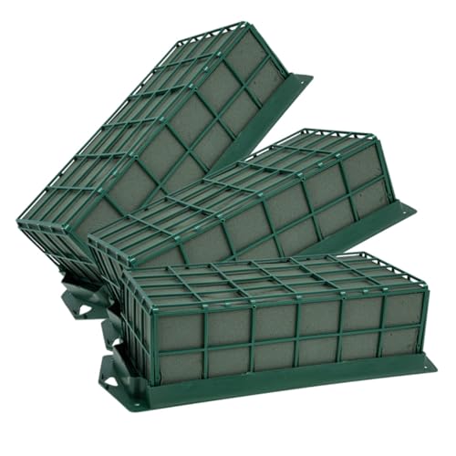 KONTONTY 3 Stück Teiliges Rechteckiger Floralschaum Feucht und Trocken Steckschwamm für Frische Blumen Wandmontierbar DIY Blumenarrangements für Hochzeit Party Tisch Gartendekoration KONTONTY 3 Stück Teiliges Rechteckiger Floralschaum Feucht und Trocken Steckschwamm für Frische Blumen Wandmontierbar DIY Blumenarrangements für Hochzeit Party Tisch Gartendekoration von KONTONTY