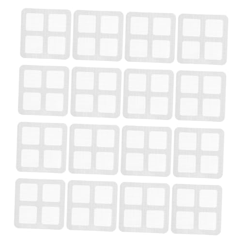 KONTONTY 30 Stück Selbstklebende Fliegengitter Reparatur Sticker Transparent Fenster Netz Flicken Für Und Verstopfungs Drain Mesh Aufkleber Für Bodenablauf Und Fenster von KONTONTY