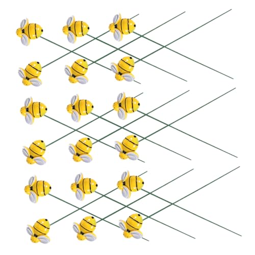 KONTONTY 30 Stück Teiliges Bienen-gartendeko Pflanzstäben Wetterfeste Bienenstecker für Blumenbeete Grünflächen und Außenbereiche Kreative Gartenornamente für Hobbygärtner und Grüne KONTONTY 30 Stück Teiliges Bienen-gartendeko Pflanzstäben Wetterfeste Bienenstecker für Blumenbeete Grünflächen und Außenbereiche Kreative Gartenornamente für Hobbygärtner und Grüne von KONTONTY