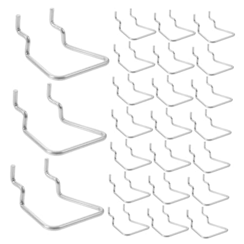 KONTONTY 30 Stück Teiliges Edelstahl Lochplattenhaken Stark Schwere Ausführung Werkstatthaken für Lochabstand Robust für Garagen Werkstattorganisation Vielseitig Wasserfest KONTONTY 30 Stück Teiliges Edelstahl Lochplattenhaken Stark Schwere Ausführung Werkstatthaken für Lochabstand Robust für Garagen Werkstattorganisation Vielseitig Wasserfest von KONTONTY