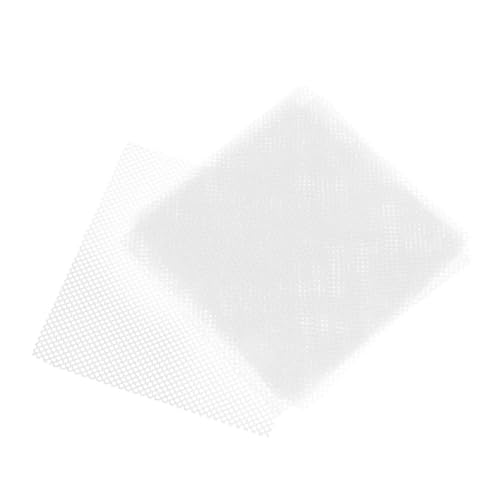 KONTONTY 30 Stück Teiliges Weißes Mesh-gewebe für Fursuit-Augen Reißfestes Zuschneidbares Material für Tierkostüm-Masken DIY-bastelprojekte Realistische Optik und Vielseitige Dekorationen von KONTONTY