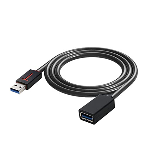 KONTONTY 3m USB-verlängerungskabel a Stecker a Buchse Verlängerungskabel Für Datenübertragung USB-Stick Tastatur Maus Lesegerät Drucker Schwarz von KONTONTY