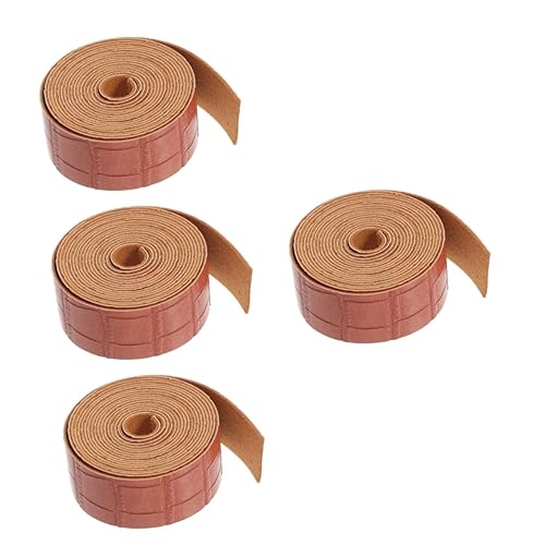 KONTONTY 4 Rollen Palmenzubehör Kabel Streifen Verpackung Schultergurt Schnur Basteln Kordel Zum Basteln Pu-Leder KONTONTY 4 Rollen Palmenzubehör Kabel Streifen Verpackung Schultergurt Schnur Basteln Kordel Zum Basteln Pu-Leder von KONTONTY