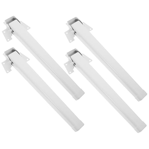 KONTONTY 4 Stück Metalltischbeine Faltbar Möbelbein-Set Rahmenunterstützung Ersatzteile Für Couchtische DIY-möbelprojekte von KONTONTY