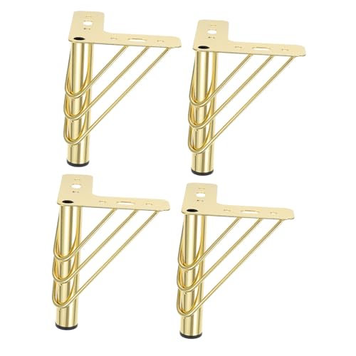 KONTONTY 4stücke Metall-möbelbeine Für Sofa Und Schrank Ersatz-tischfüße Aus Stützfüße Für Couchtisch Und Tv-ständer Robuste Beine Für Büro Und Zuhause KONTONTY 4stücke Metall-möbelbeine Für Sofa Und Schrank Ersatz-tischfüße Aus Stützfüße Für Couchtisch Und Tv-ständer Robuste Beine Für Büro Und Zuhause von KONTONTY