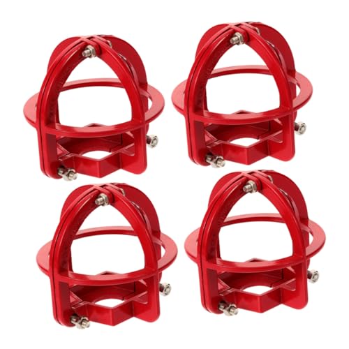 KONTONTY 4 Stück Schutzabdeckung Für Den Sprinklerkopf Sprinklerkopfschutz Schilde Im Freien Käfig Kappe Schützend Bewachen Ersatz Sprinklerdeckel Feuersprinklerrock Metall Rot KONTONTY 4 Stück Schutzabdeckung Für Den Sprinklerkopf Sprinklerkopfschutz Schilde Im Freien Käfig Kappe Schützend Bewachen Ersatz Sprinklerdeckel Feuersprinklerrock Metall Rot von KONTONTY