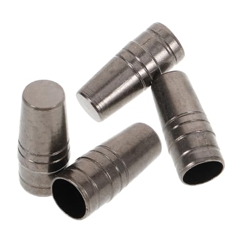 KONTONTY 4 Stück Teiliges Metall Ersatz Schirmspitzen für Lange Stielschirme Windbeständig Einfache Outdoor Regenschirm Zubehör für Reise und Alltag von KONTONTY