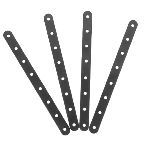 KONTONTY 4 Stück Teiliges Metallwinkel Gerade Schwere Verbindungshalter Reparaturplatten für Möbel Bücherregale Schränke Einfache Montage KONTONTY 4 Stück Teiliges Metallwinkel Gerade Schwere Verbindungshalter Reparaturplatten für Möbel Bücherregale Schränke Einfache Montage von KONTONTY
