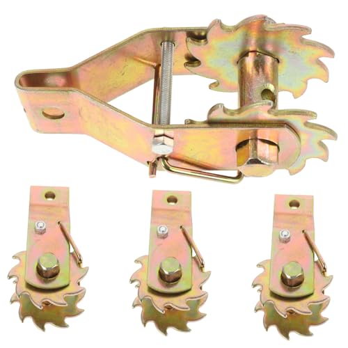 KONTONTY 4 Stück Teiliges Stahl Drahtspanner mit Zahnradmechanismus Robuster Drahtseil Spanner für Landwirtschaft und Garten Einfach zu Bedienen Zuverlässiges Festziehen Geeignet für KONTONTY 4 Stück Teiliges Stahl Drahtspanner mit Zahnradmechanismus Robuster Drahtseil Spanner für Landwirtschaft und Garten Einfach zu Bedienen Zuverlässiges Festziehen Geeignet für von KONTONTY
