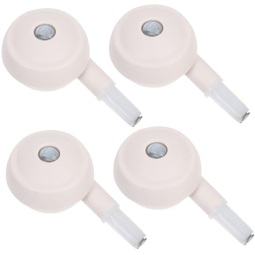 KONTONTY 4 Stück Walker Universalteile Lenkrollen Kinderwagenräder Leise Lenkrollen DIY Walker Teile Ersatz Pp Weiß KONTONTY 4 Stück Walker Universalteile Lenkrollen Kinderwagenräder Leise Lenkrollen DIY Walker Teile Ersatz Pp Weiß von KONTONTY