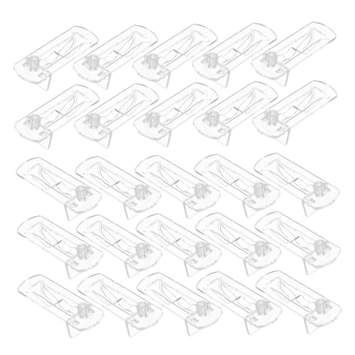 KONTONTY 40 Stück Regalstützklammern Brettregalträger Regalverlängerungsklammer Schrankregalhalterungen Regalklemmhalterung Eckstrebe Halterung Kunststoff Regalhalter KONTONTY 40 Stück Regalstützklammern Brettregalträger Regalverlängerungsklammer Schrankregalhalterungen Regalklemmhalterung Eckstrebe Halterung Kunststoff Regalhalter von KONTONTY