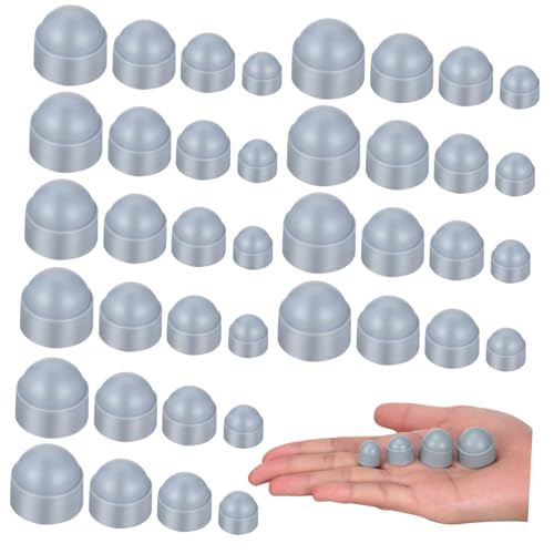 KONTONTY 40 Stück Teiliges Kunststoff Sechskantmuttern Abdeckkappen Wetterbeständig Wiederverwendbar Schlagfest Korrosionsresistent Vielseitig für Innen Außenbereich Schutz und Dekoration KONTONTY 40 Stück Teiliges Kunststoff Sechskantmuttern Abdeckkappen Wetterbeständig Wiederverwendbar Schlagfest Korrosionsresistent Vielseitig für Innen Außenbereich Schutz und Dekoration von KONTONTY