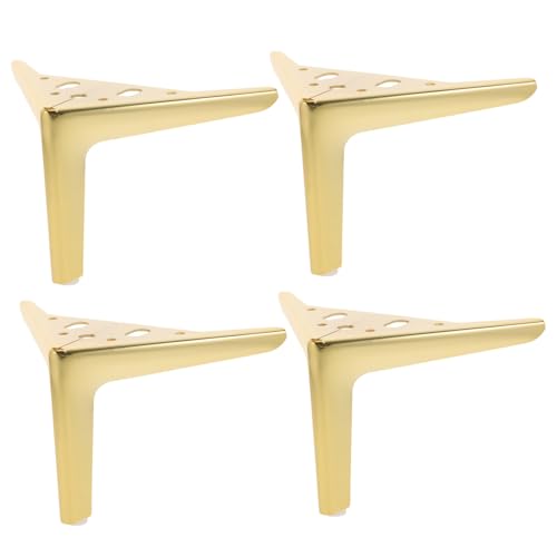 KONTONTY 4Stücke Möbelfüße Verstellbar und Stabil Höhe für Sofas Schränke und Nachttische Design zur Erhöhung Möbelhöhe von KONTONTY
