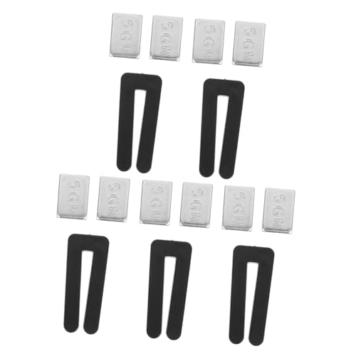 KONTONTY 5 Sätze Deckenventilator Balancierkit Teiliges Set mit Auswuchtclips und Gewichten für Deckenventilatoren Effektive Lösung für Wackelprobleme und Verbesserte von KONTONTY
