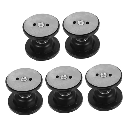 KONTONTY 5 Sätze Magnetischer Türstopper mit Doppelseitigem Kleber Geräuschloser Anti-kollisions Türpuffer für Wand und Boden Selbstklebend für Zuhause Büro Wohnmobile und Camper von KONTONTY