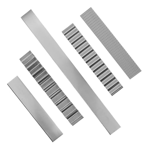 KONTONTY 5 Stück Teiliges Polymer Clay Wellenmesser Flexible Schneidewerkzeuge für Modellierung Sculpting und Bastelprojekte Robustem KONTONTY 5 Stück Teiliges Polymer Clay Wellenmesser Flexible Schneidewerkzeuge für Modellierung Sculpting und Bastelprojekte Robustem von KONTONTY