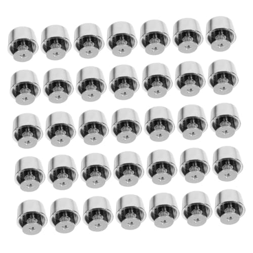 KONTONTY 50 Stück Handbag Feet Rivets Metall Schraubnieten für Lederhandwerk Handtaschenbodenschutz rutschfeste Schraubnieten für Reparatur und DIY Zubehör KONTONTY 50 Stück Handbag Feet Rivets Metall Schraubnieten für Lederhandwerk Handtaschenbodenschutz rutschfeste Schraubnieten für Reparatur und DIY Zubehör von KONTONTY