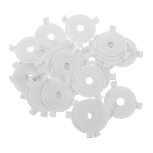 KONTONTY 50 Stück Lampenfassung Adapter Clip Lampenhalter Vielseitig Kompatibel mit Tischlampenschirmen Einfache Installation ohne Werkzeug Langlebiges Material für Wohn Gewerbelicht KONTONTY 50 Stück Lampenfassung Adapter Clip Lampenhalter Vielseitig Kompatibel mit Tischlampenschirmen Einfache Installation ohne Werkzeug Langlebiges Material für Wohn Gewerbelicht von KONTONTY
