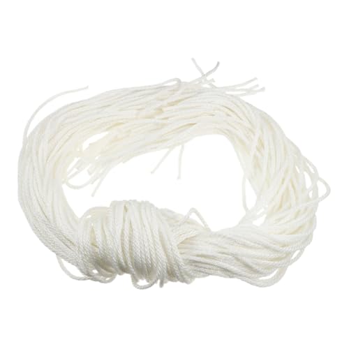 KONTONTY 50 Stück Nylon Rückholseil für Benzinmotoren Zugstartseil Kompatibel mit Rasenmähern Generatoren Kettensägen und Kultivatoren Ergonomisches Design für Einfachen Start von KONTONTY