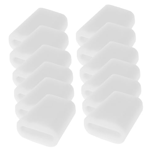 KONTONTY 50 Stück Rutschfeste Gummifüße für Küchenspülen Schutzgitter Flexible Sink Rack Füße Kratzfest Einfache Montage Kompatibel mit Abtropfgestellen Weiß KONTONTY 50 Stück Rutschfeste Gummifüße für Küchenspülen Schutzgitter Flexible Sink Rack Füße Kratzfest Einfache Montage Kompatibel mit Abtropfgestellen Weiß von KONTONTY