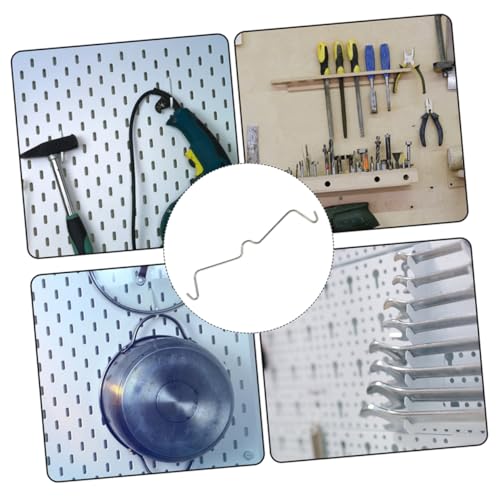 KONTONTY 50 Stück Teiliges Pegboard haken sicherungsclip Robustes Tragbares Zubehör für Lochwandhaken Einfache Montage Langlebig Kompatibel mit Rasterpanel und Werkzeugwand für KONTONTY 50 Stück Teiliges Pegboard haken sicherungsclip Robustes Tragbares Zubehör für Lochwandhaken Einfache Montage Langlebig Kompatibel mit Rasterpanel und Werkzeugwand für von KONTONTY