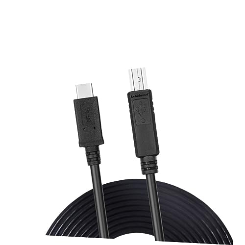 KONTONTY 5m USB-c USB-Kabel Für Drucker Und Scanner Datenkabel Mit Vergoldeten Anschlüssen Kompatibel Mit Vielen Geräten von KONTONTY