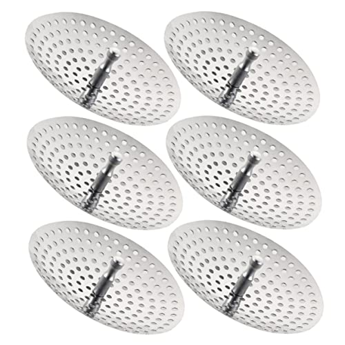 KONTONTY 6 Stück Küchenspülenfilter Abtropfgestell Küchenspüle Besteck Abtropfgestell Für Spüle Küchenabflusssieb Spülbeckensieb Küchenspüle Abflusssieb Spülbeckenfilterkorb von KONTONTY