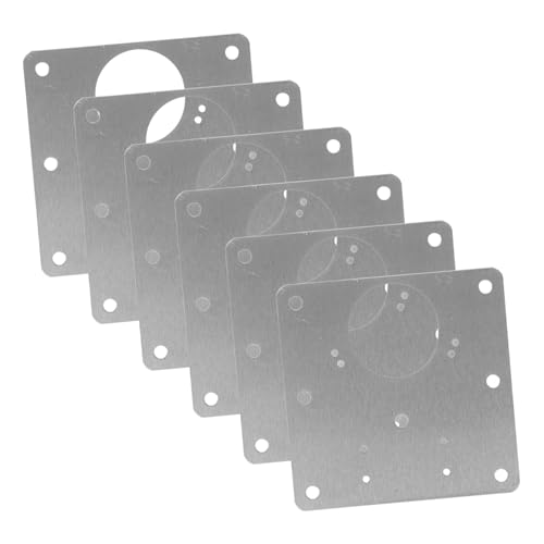 KONTONTY 6 Stück Scharnier Reparaturplatten für Küchenschränke Robuste Fixierungsplatten zur Reparatur Beschädigter Schranktüren Langlebig und Installieren KONTONTY 6 Stück Scharnier Reparaturplatten für Küchenschränke Robuste Fixierungsplatten zur Reparatur Beschädigter Schranktüren Langlebig und Installieren von KONTONTY
