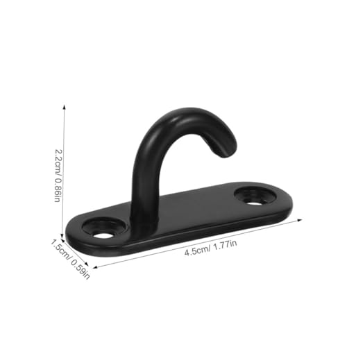 KONTONTY 6 Stück Teiliges Edelstahl U haken Decken Wandhaken Pad Eye Befestigungshaken Robust Verschleißfest Vielseitig für Garten Outdoor Haustür KONTONTY 6 Stück Teiliges Edelstahl U haken Decken Wandhaken Pad Eye Befestigungshaken Robust Verschleißfest Vielseitig für Garten Outdoor Haustür von KONTONTY