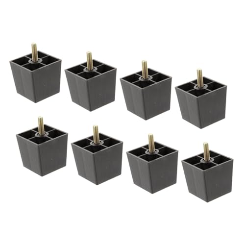KONTONTY 8 Stück Metall Bettstützbeine Quadratisch Konisch Höhe Einstellbar Für Sofa Bett Tisch Stuhl Ersatzbeine Mit Schrauben KONTONTY 8 Stück Metall Bettstützbeine Quadratisch Konisch Höhe Einstellbar Für Sofa Bett Tisch Stuhl Ersatzbeine Mit Schrauben von KONTONTY